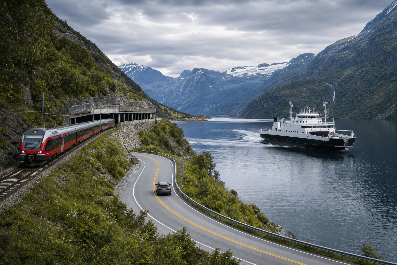 Guide til transport i Norge