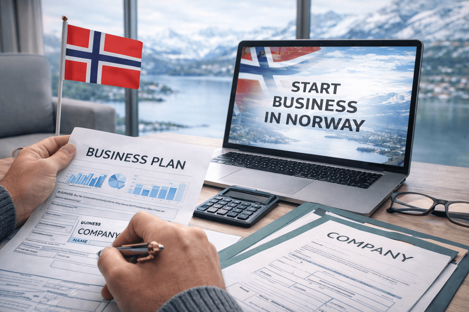 Starte bedrift i Norge: Steg-for-steg guide