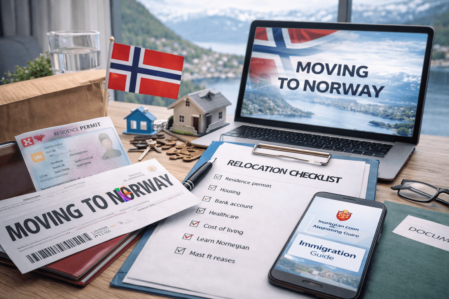 Flytte til Norge: komplett guide