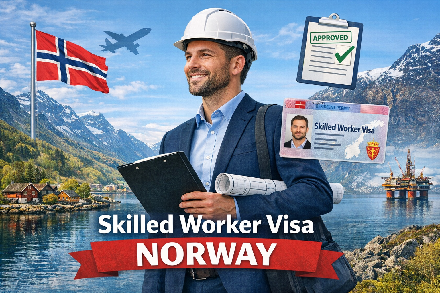 Faglært arbeidstillatelse i Norge: komplett guide